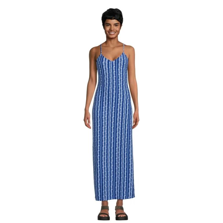 No Boundaries Juniors and Juniors Plus Maxi Dress, Sizes XS-XXXL - Walmart.com | Walmart (US)