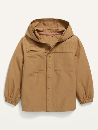 Unisex Hooded Hybrid Shacket for Toddler | Old Navy (US)