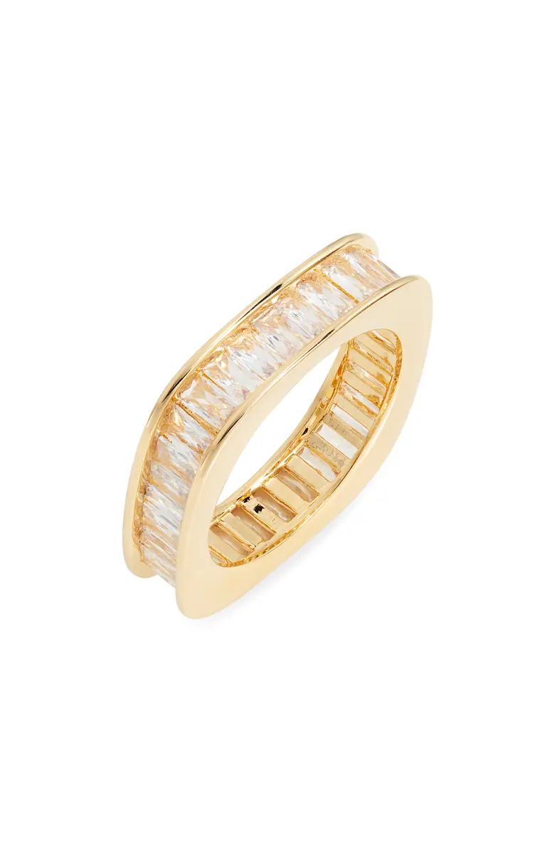 Cubic Zirconia Baguette Ring | Nordstrom