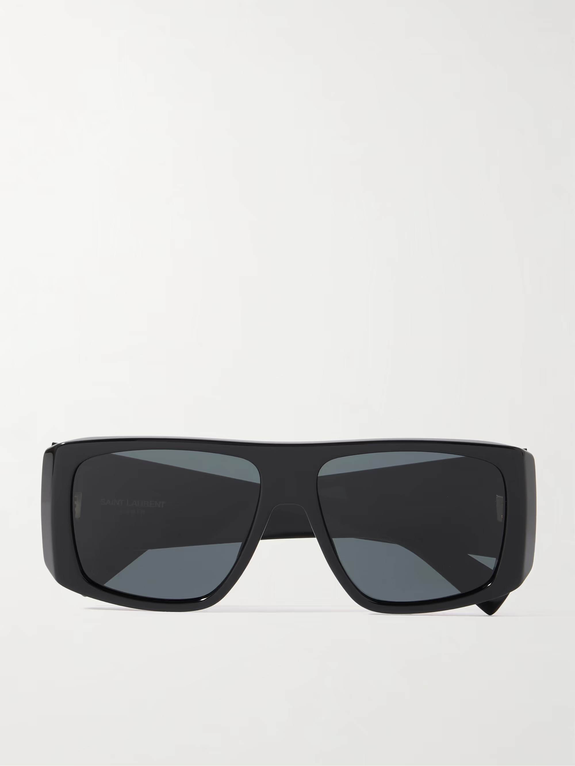 D-frame acetate sunglasses - black - One Size | NET-A-PORTER (US)