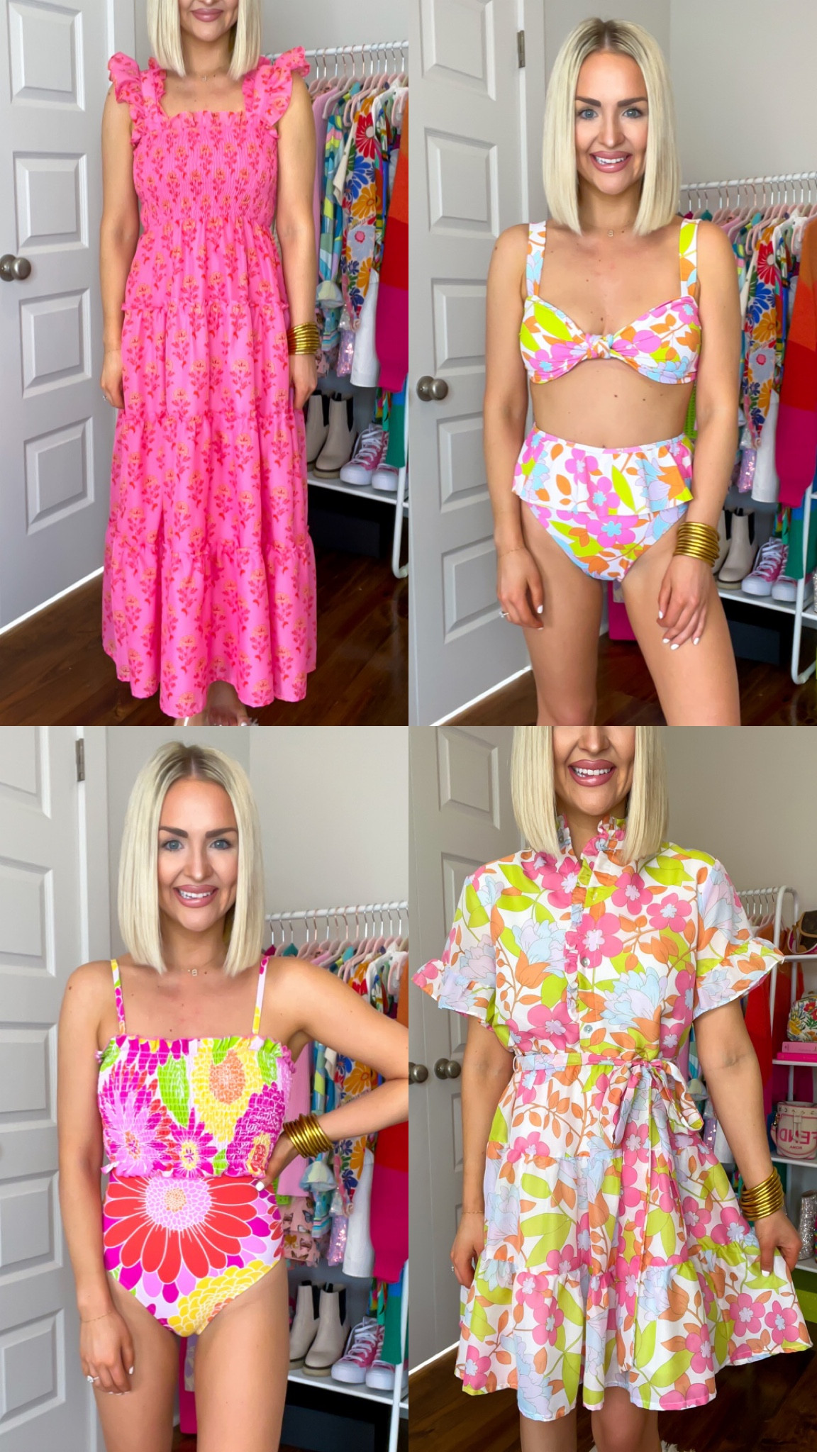 15% off with KELSIE15 
spring fashion / hot pink midi dress / baby girl shower dress / Easter dress / best one piece swimsuit / ruffle swim bottoms 
Size: XS in dresses, SM in swim 

#LTKtravel #LTKswim #LTKSeasonal