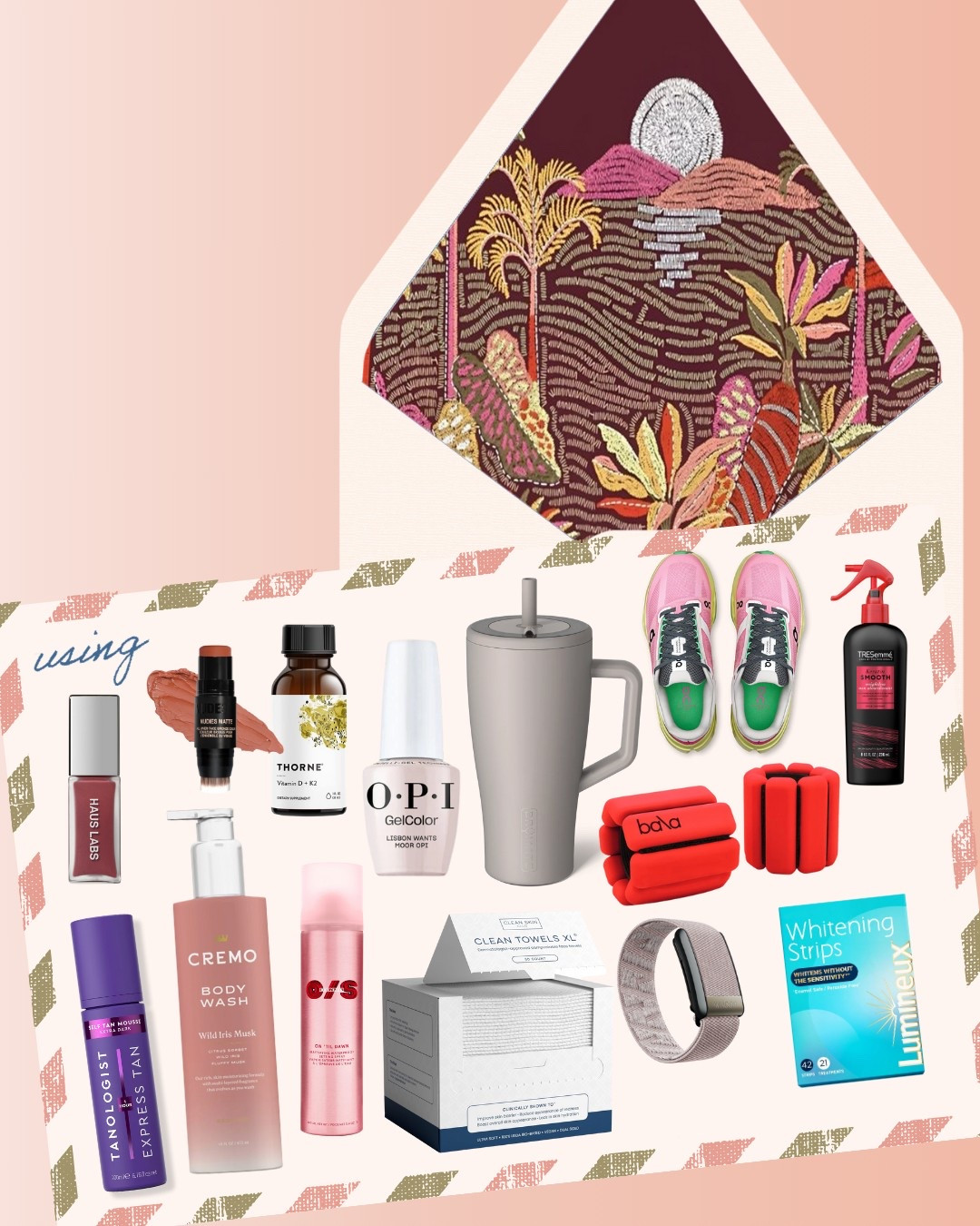 currently using: 

#LTKFindsUnder100 #LTKShoeCrush #LTKBeauty