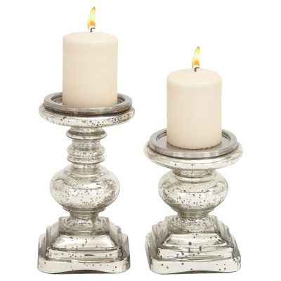 Traditional Candle Holder Set 2ct - Olivia & May | Target