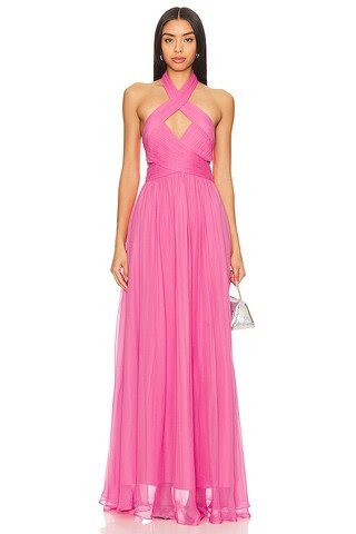 AMUR Paula Gown in Pinkie from Revolve.com | Revolve Clothing (Global)