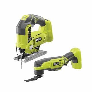 ONE+ 18V Cordless Orbital Jig Saw and Cordless Multi-Tool (Tools Only) | The Home Depot