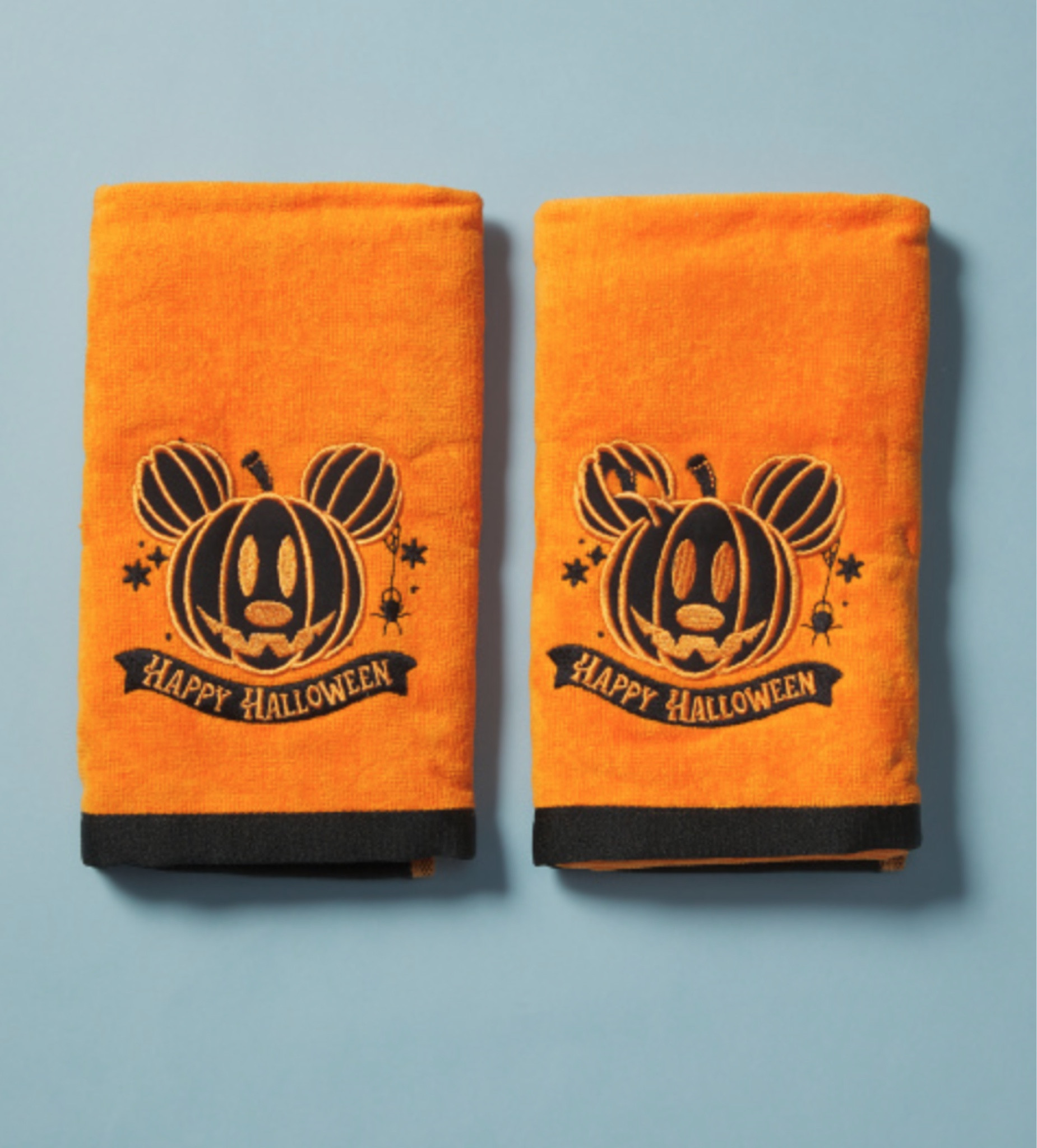 2pk Mickey Mouse and Friends 'Boo' Hand Towels