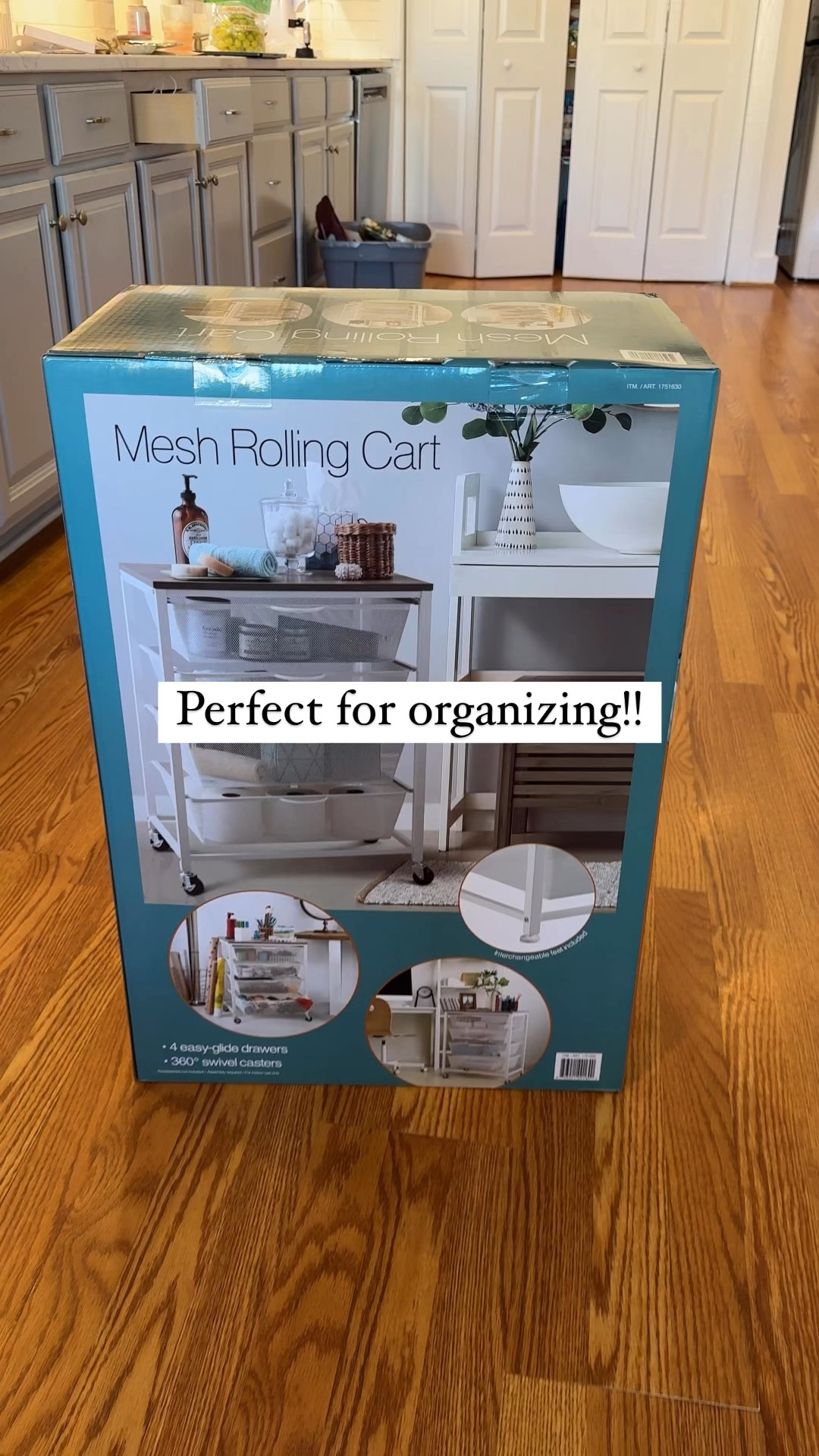 Just got this mesh rolling cart and it’s perfect for organizing my products!!! Reset and refresh!!! 

#LTKHome #LTKWatchNow #LTKSeasonal