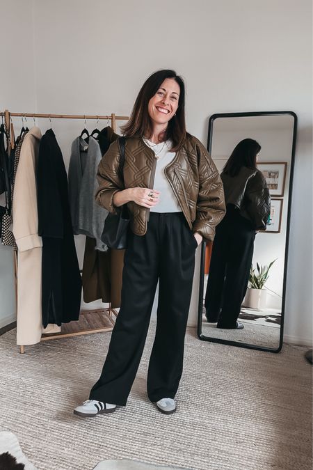 Styling the reformation pant 4 ways 

#LTKstyletip #LTKMostLoved #LTKover40