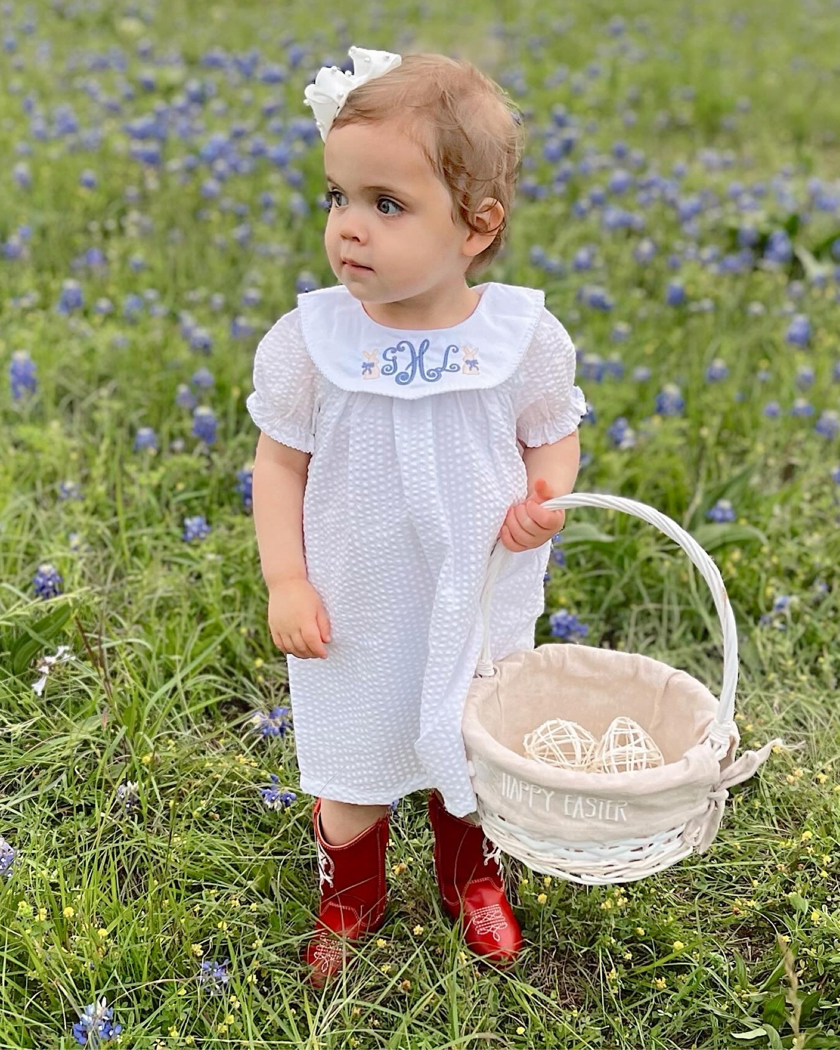 Smock dress 
Toddler Easter dress 
Toddler cowboy boots 
Amazon finds 


#LTKstyletip #LTKkids