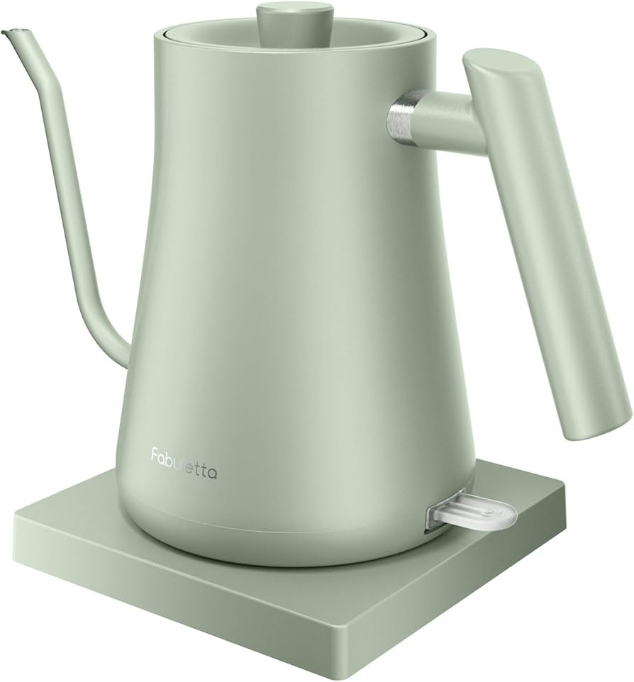 Gooseneck Electric Kettle Fabuletta 1500W Ultra Fast Boiling Water Kettle 100% Stainless Steel fo... | Amazon (US)