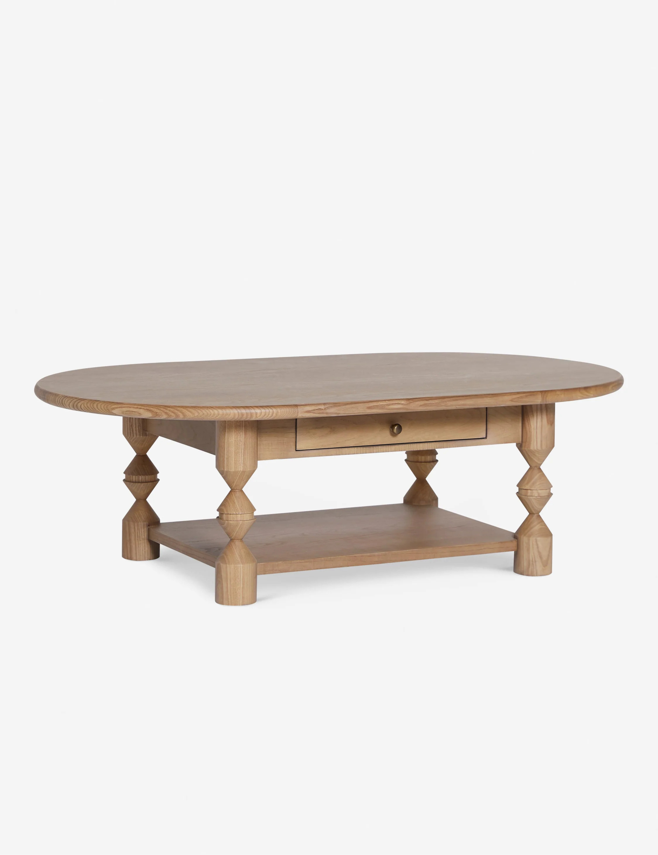 Topia Oval Coffee Table by Ginny Macdonald | Lulu and Georgia 
