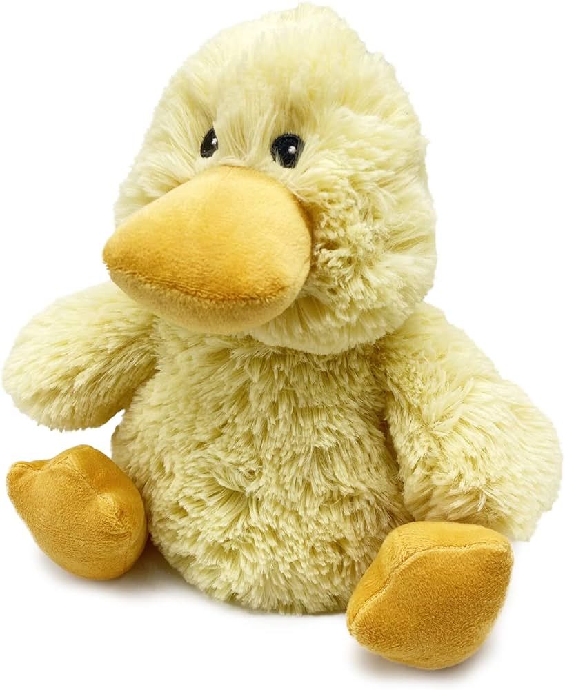 Warmies Duck Heatable and Coolable Weighted Farm Amimal Stuffed Animal Plush | Amazon (US)