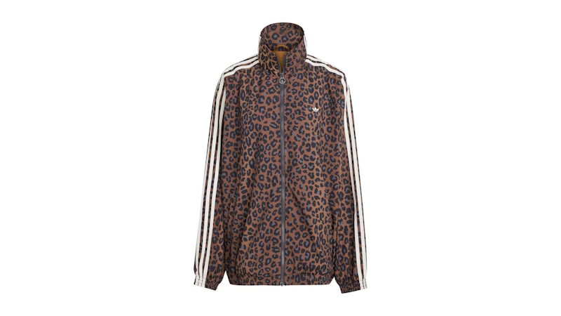 Adidas Women's Leopard Firebird Oversized Tracktop | StockX