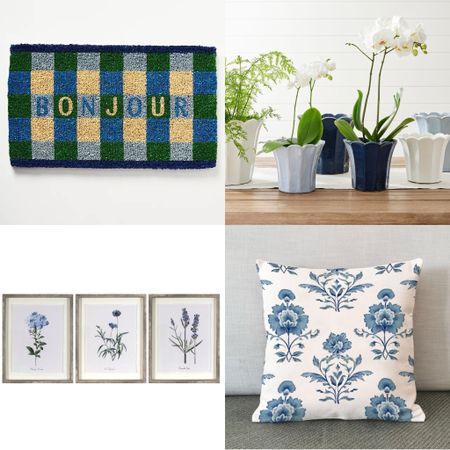 Lots of cute spring decor for a quick and easy refresh!

#homedecor #doormat #arearug #throwpillows #planters #artwork #walldecor 

#LTKfindsunder50 #LTKhome