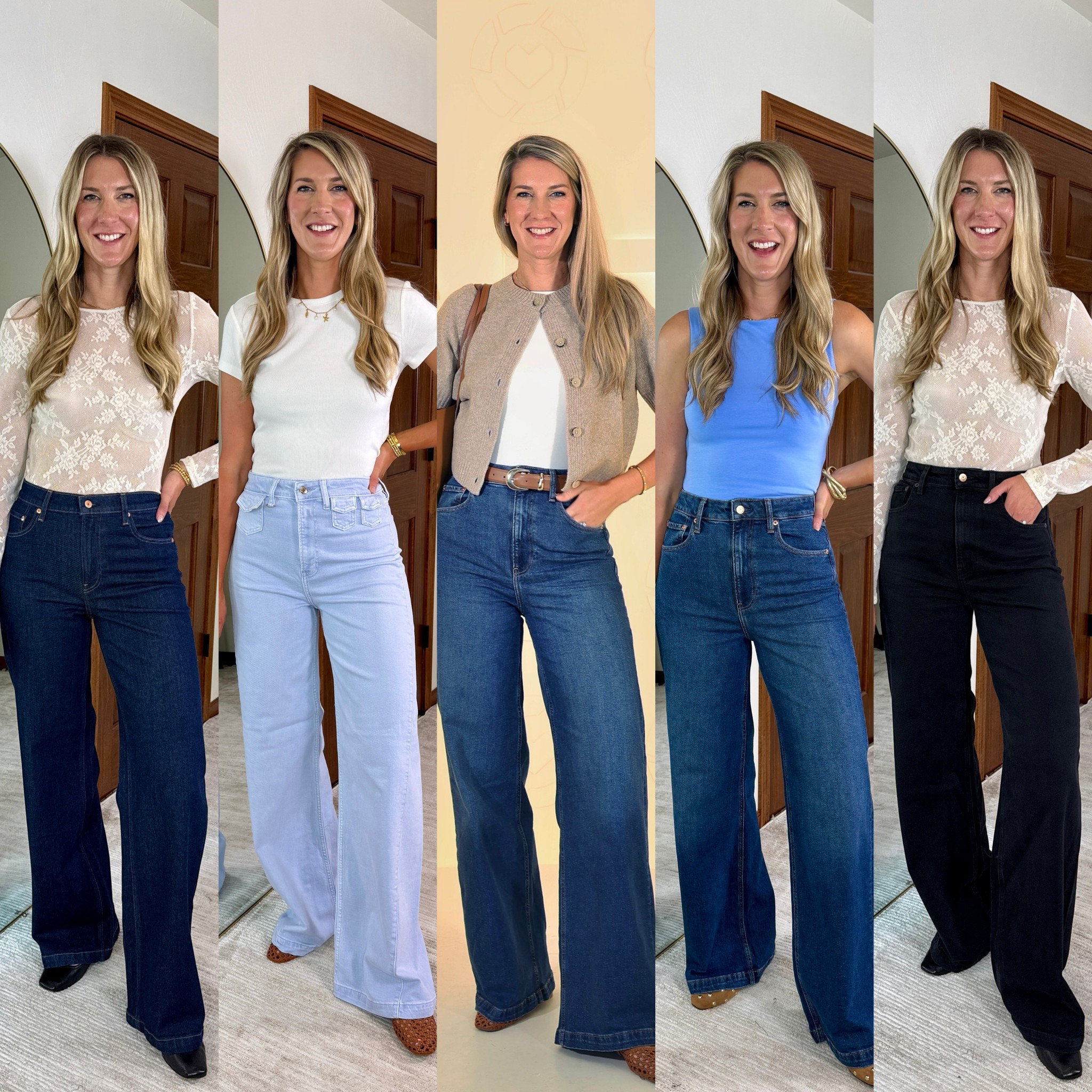 ⚠️Try code “SALE” 
Wearing my true 8 long in jeans- they run very long! 

#LTKFindsUnder100 #LTKTall #LTKMidsize