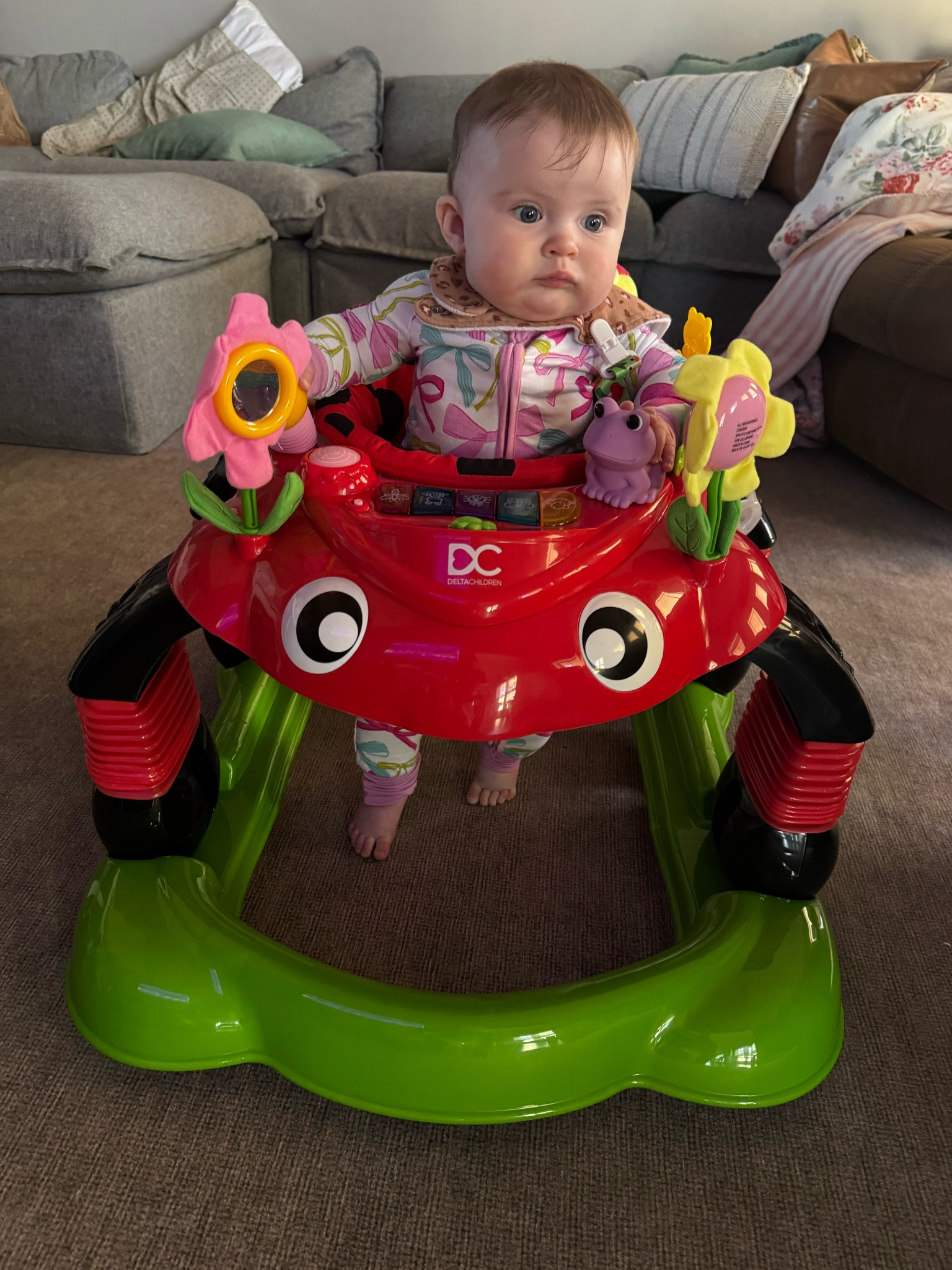 Wren has a new toy! Check out this cute ladybug 🐞 several sensory toys, musical piano, walker and bouncer in one 🙌🥰 She has enjoyed it so far!

#LTKHome #LTKKids #LTKBaby