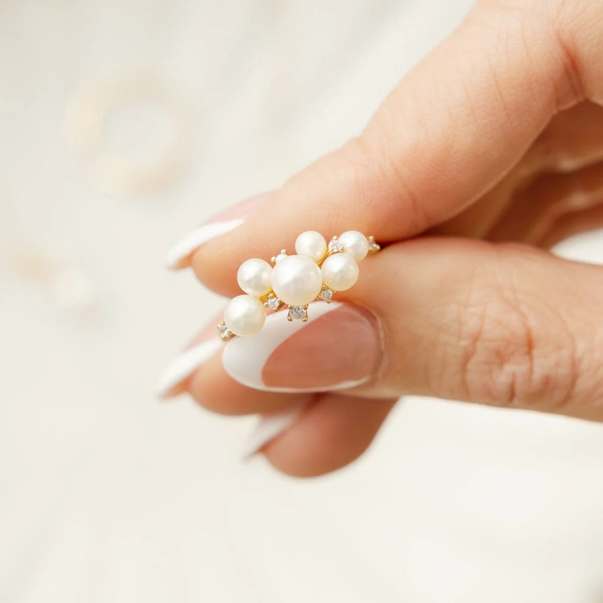 Pearl Bubble Ring | Made by Mary (US)