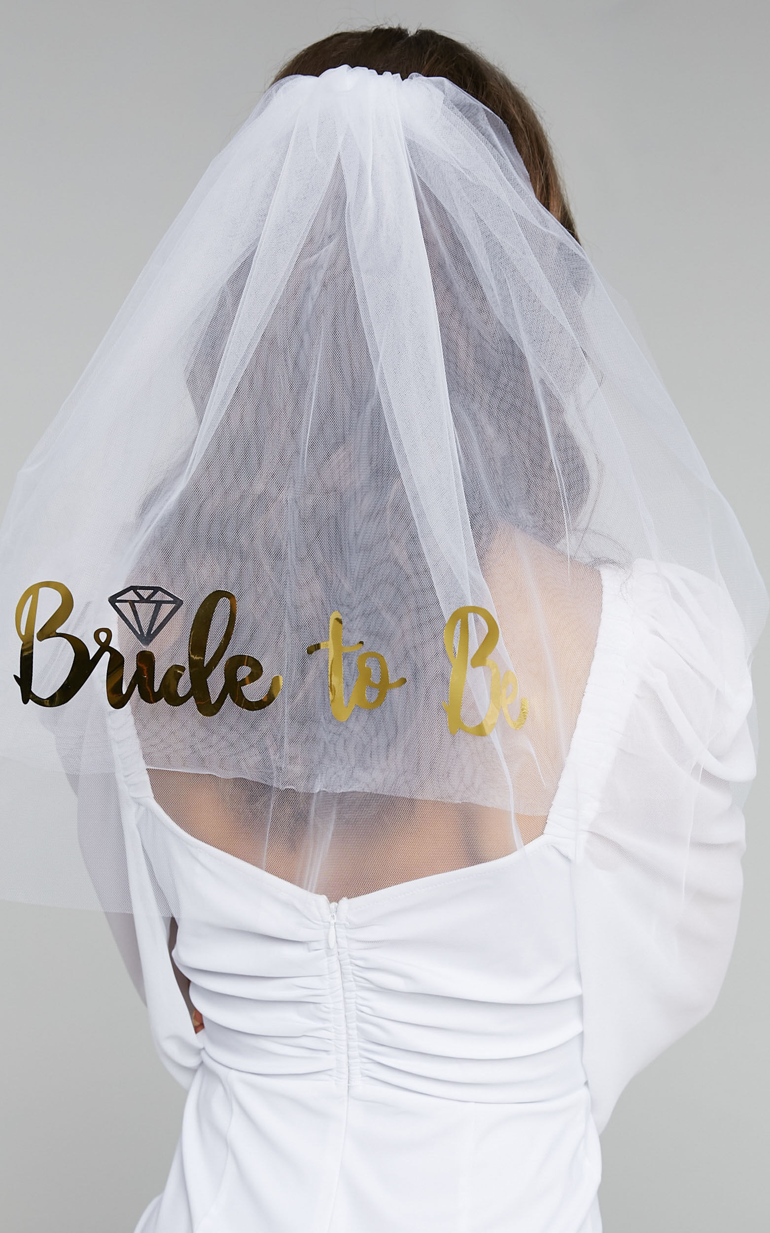 Bride to Be Veil in White | Showpo (US, UK & Europe)