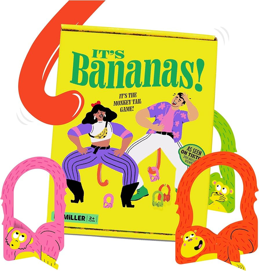 It's Bananas! The Monkey Tail Game - Funny, Fun Party Game & Board Game for All, Stocking Stuffer... | Amazon (US)