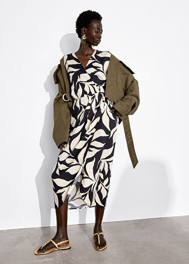 V-Neck Wrap Dress | & Other Stories (EU + UK)