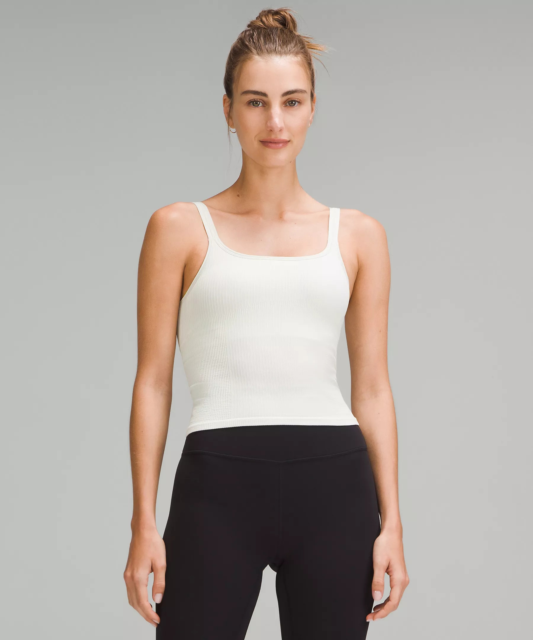 Ebb to Street Scoop-Neck Cropped Tank Top *Light Support, B/C Cup | Women's Sleeveless & Tank Top... | Lululemon (US)