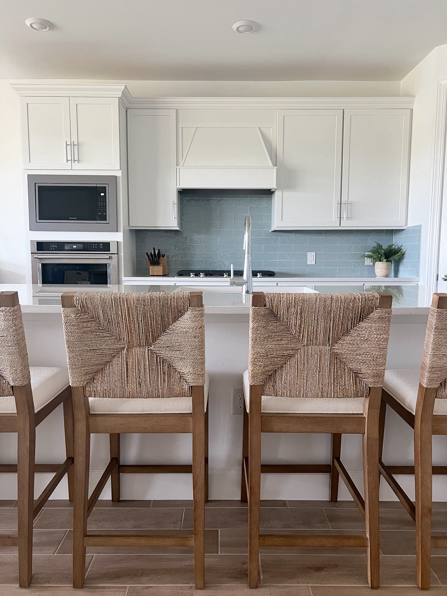 Our new barstools from Nathan James came! They are so cute and a perfect neutral for our new home!

#LTKSaleAlert #LTKFamily #LTKHome