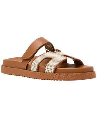 Women's Mayven Strappy Footbed Slide Sandals | Macy's