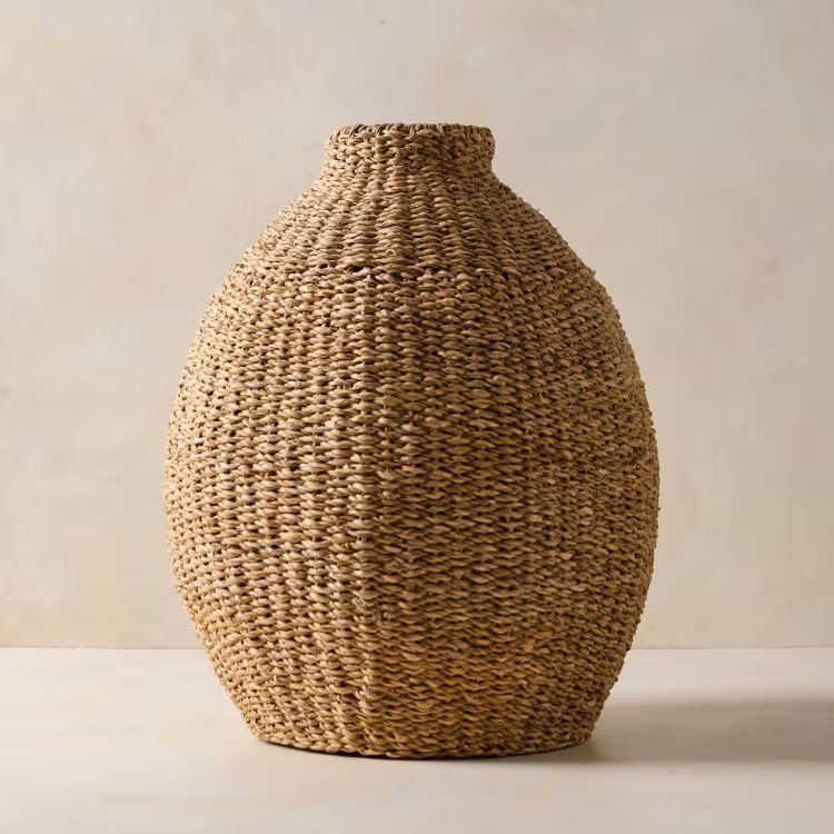 Oversized Rattan Vase | Magnolia