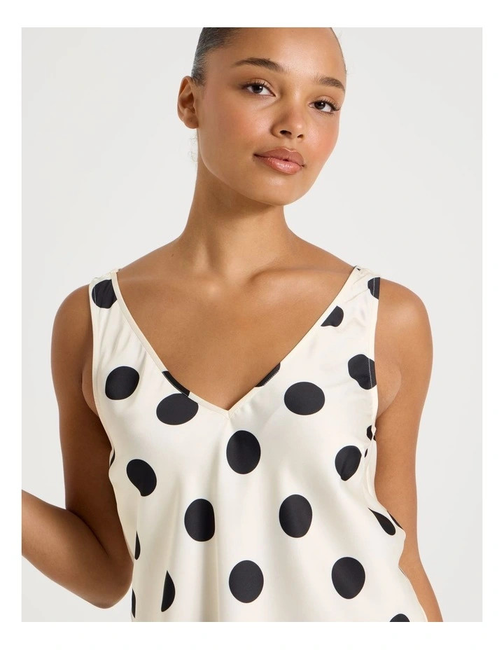 Satin Cami in White | Myer