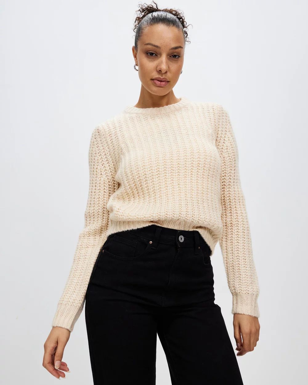 Fluffy Sailor Sweater | THE ICONIC (AU & NZ)