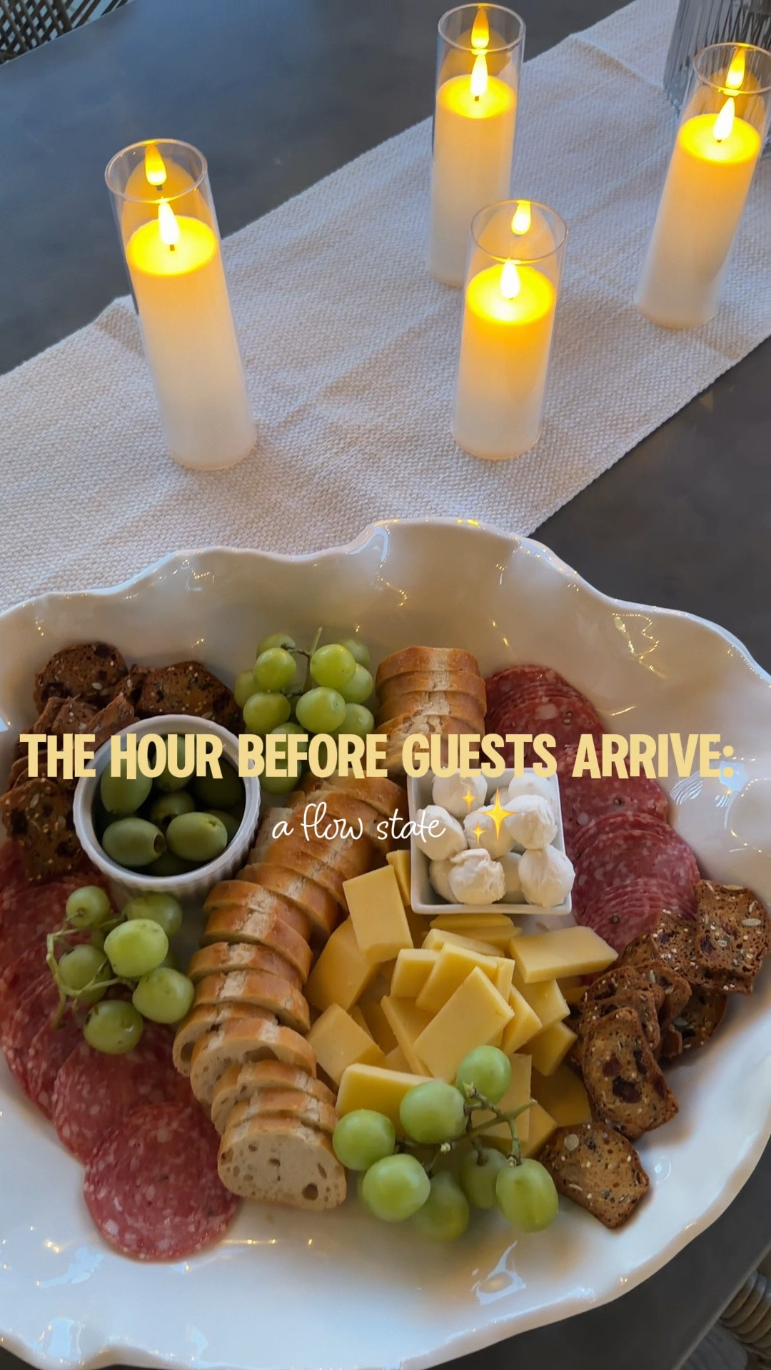 #ad setting up the vibes will always be one of my favorite parts of hosting ✨ lighting/snacks/drinks & you’re good to go! Linking up all my favorite al fresco hosting pieces from @wayfair on my @shop.ltk! 🌻 #wishyouwerehere #outdoor #Wayfair #WayfairPartner #liketkit