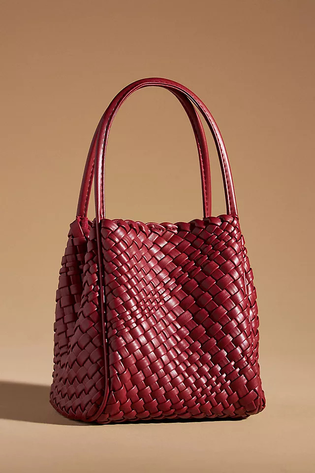 The Woven Mini Hollace Tote | Anthropologie (US)