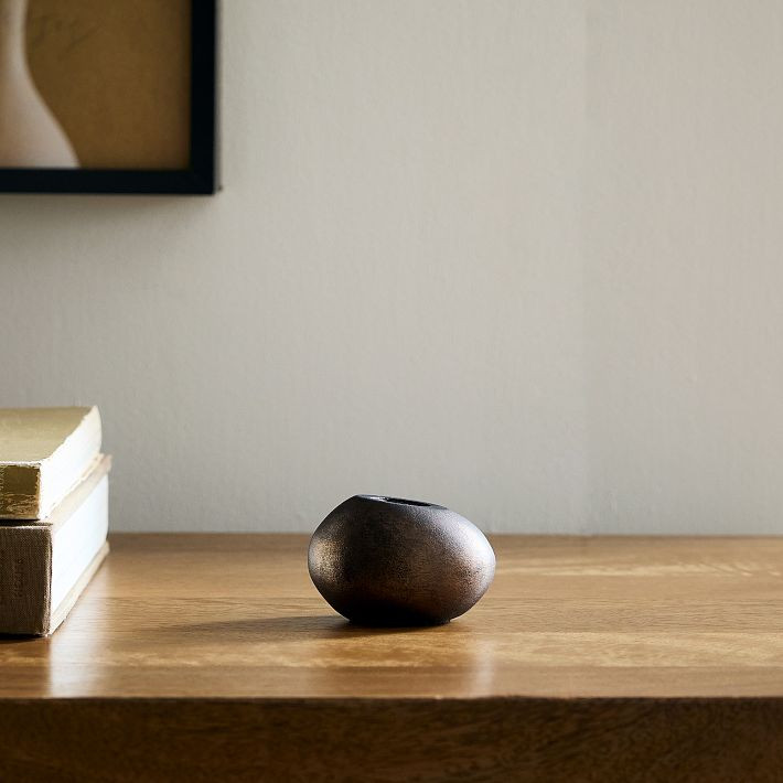 Organic Metal Taper Holders | West Elm (US)
