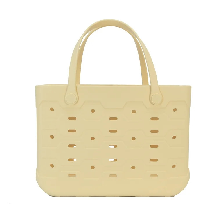 Mainstays Large All Purpose Flex Laundry Tote, Suede - Waterproof & Washable - 18" W x 8.75" D x ... | Walmart (US)