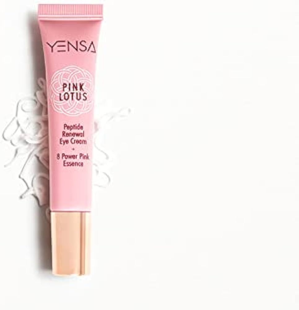 Yensa Pink Lotus Peptide Renewal Eye Cream, .5 oz              
 0.5 Ounce (Pack of 1) | Amazon (US)