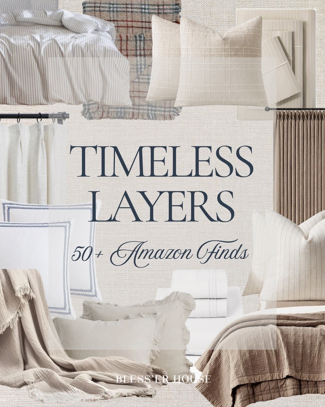 Neutral layers! 

#Bedding #Duvet #Comforter #NeutralBedding #pillowcovers #throw ￼

#LTKHome