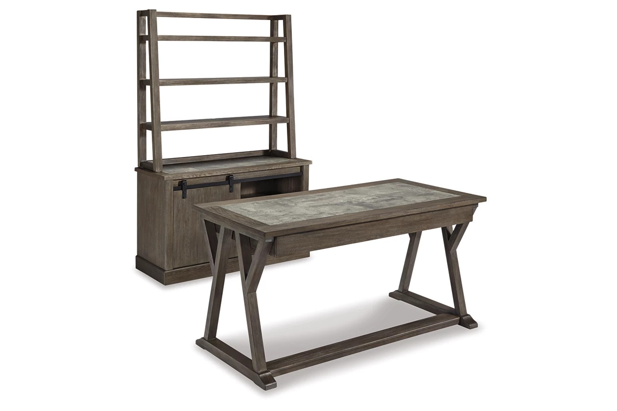 Luxenford Home Office Desk and Storage | Ashley Homestore