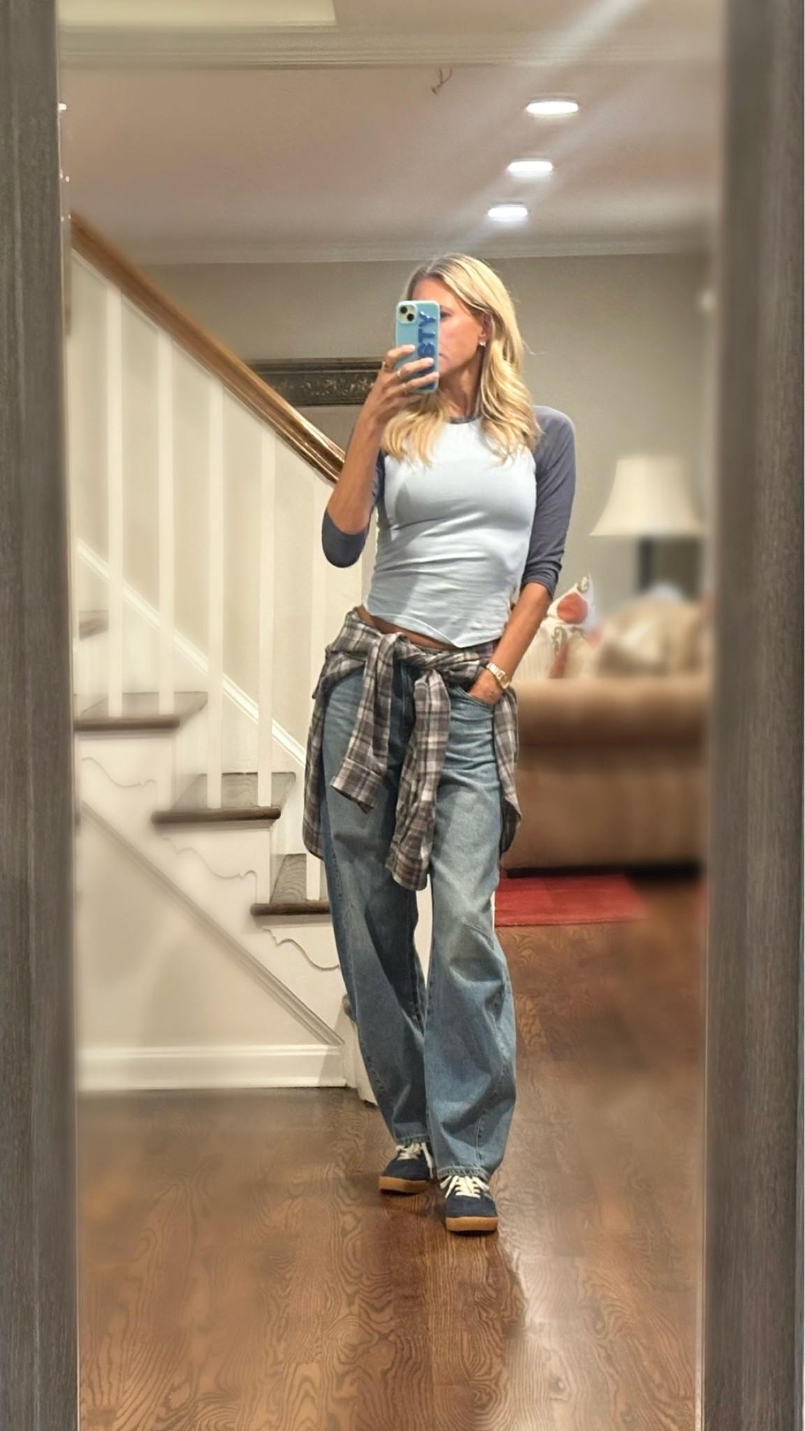Throw back to the 90’s and I’m here for it! I’m wearing a small in the baseball tee but could have worn a medium!

#LTKOver40 #LTKootd