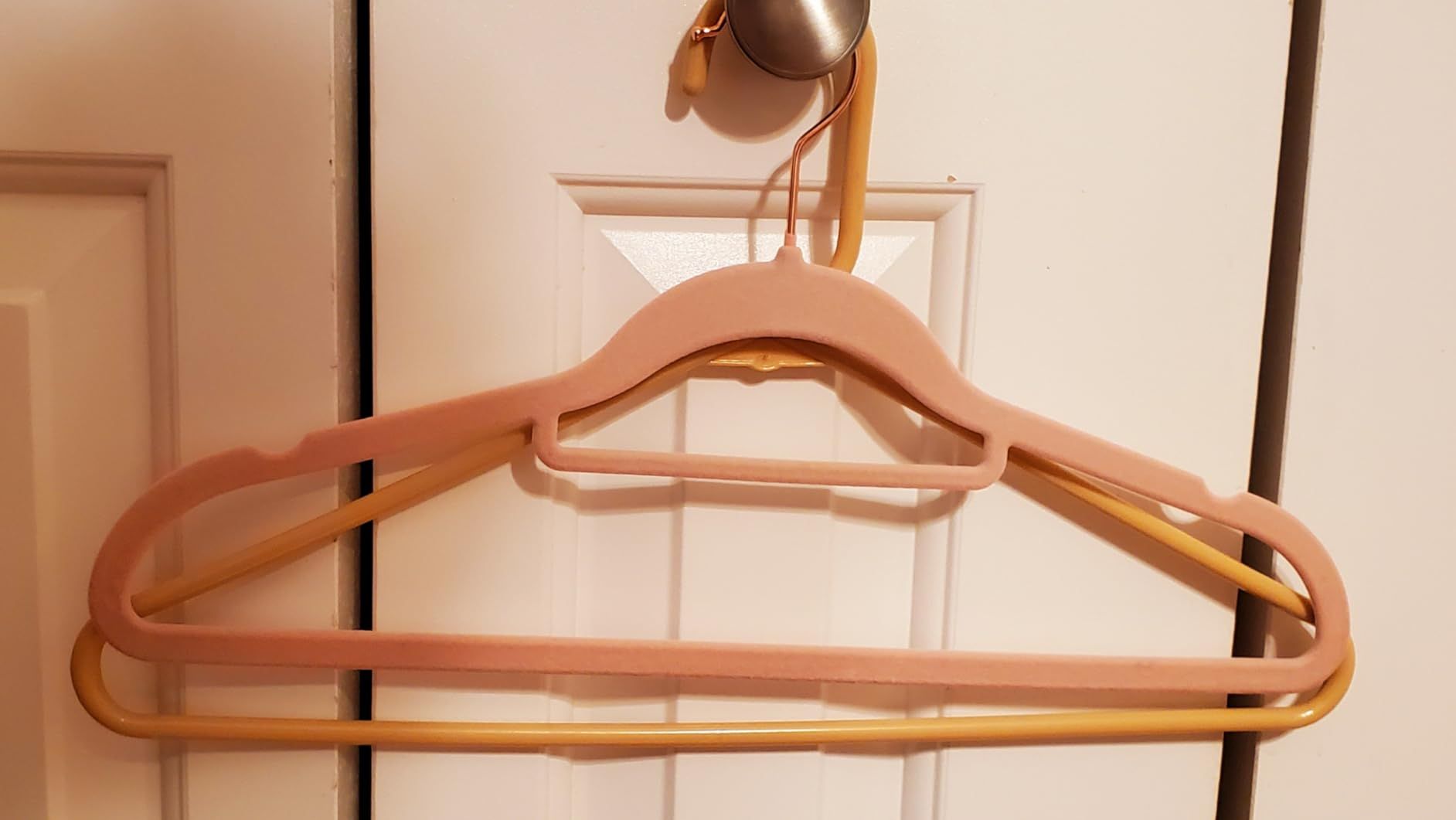 Velvet Clothing Hangers Non-Slip White Suit Hanger Space Saving Clothes Hanger Heavy Duty Adult H... | Amazon (US)