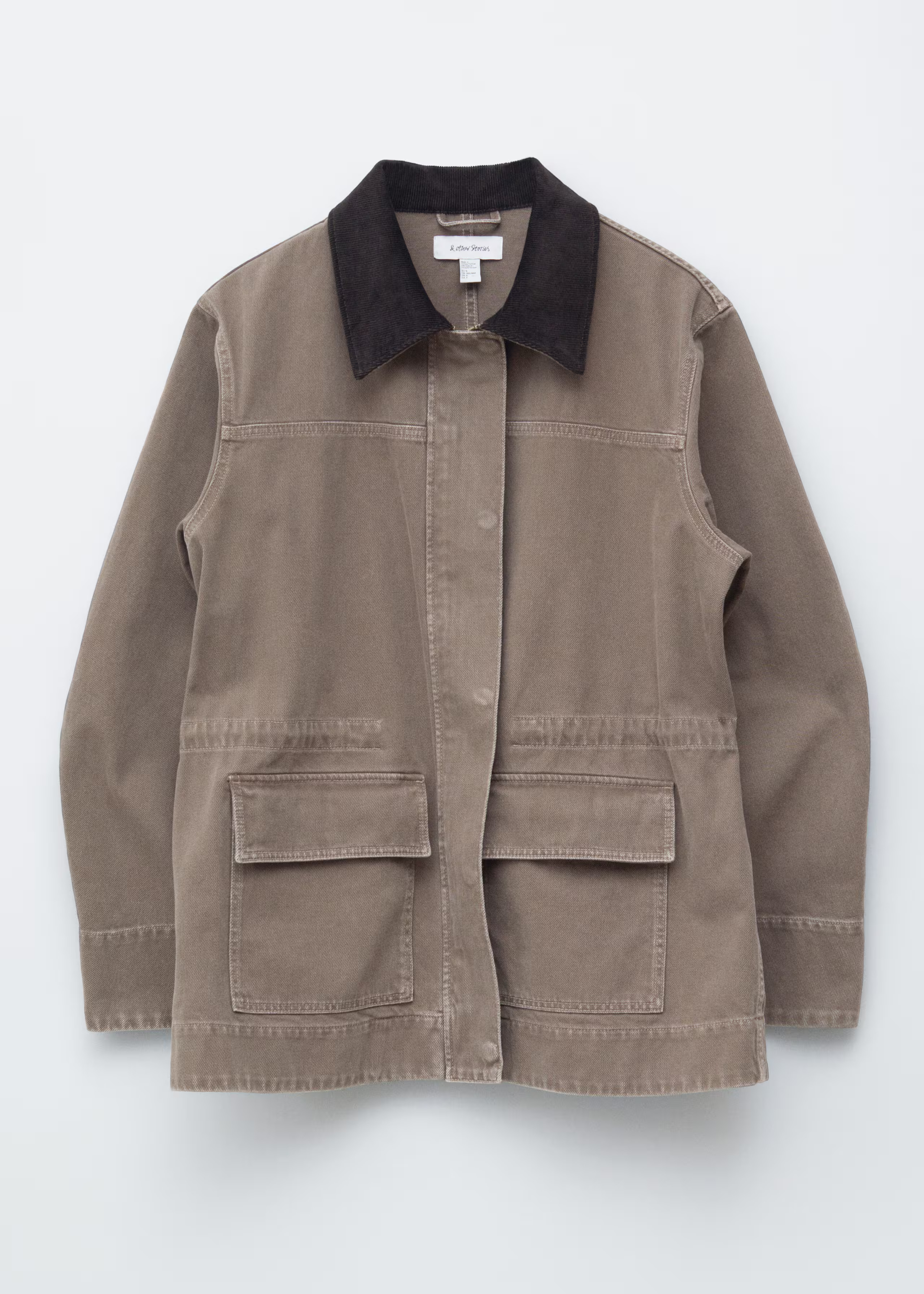 Cord-Collar Denim Jacket | & Other Stories UK
