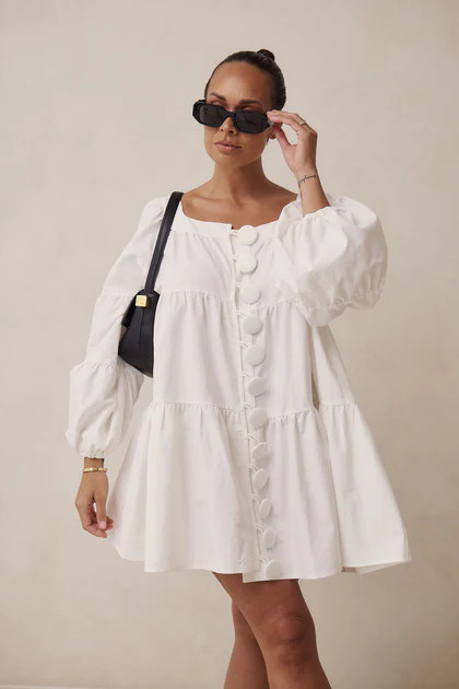 Palmer Dress - White | Sabo Skirt US