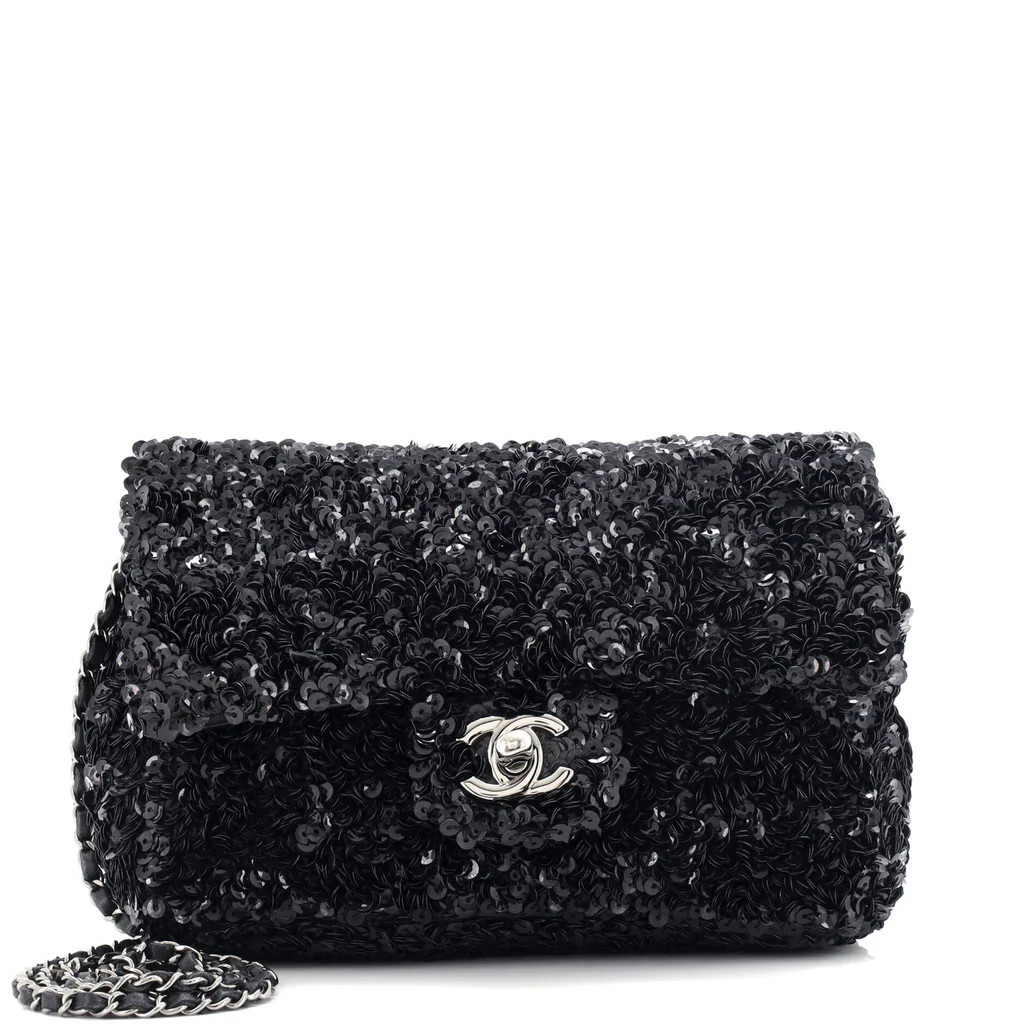 Flap Bag Sequins Mini | Rebag