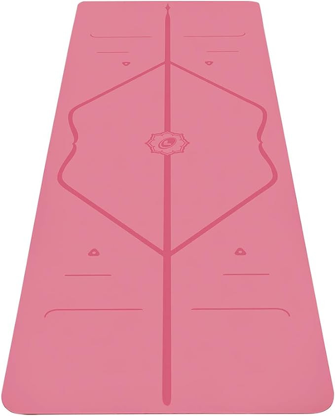 Liforme Original Yoga Mat – Free Yoga Bag Included - Patented Alignment System, Warrior-like Gr... | Amazon (US)
