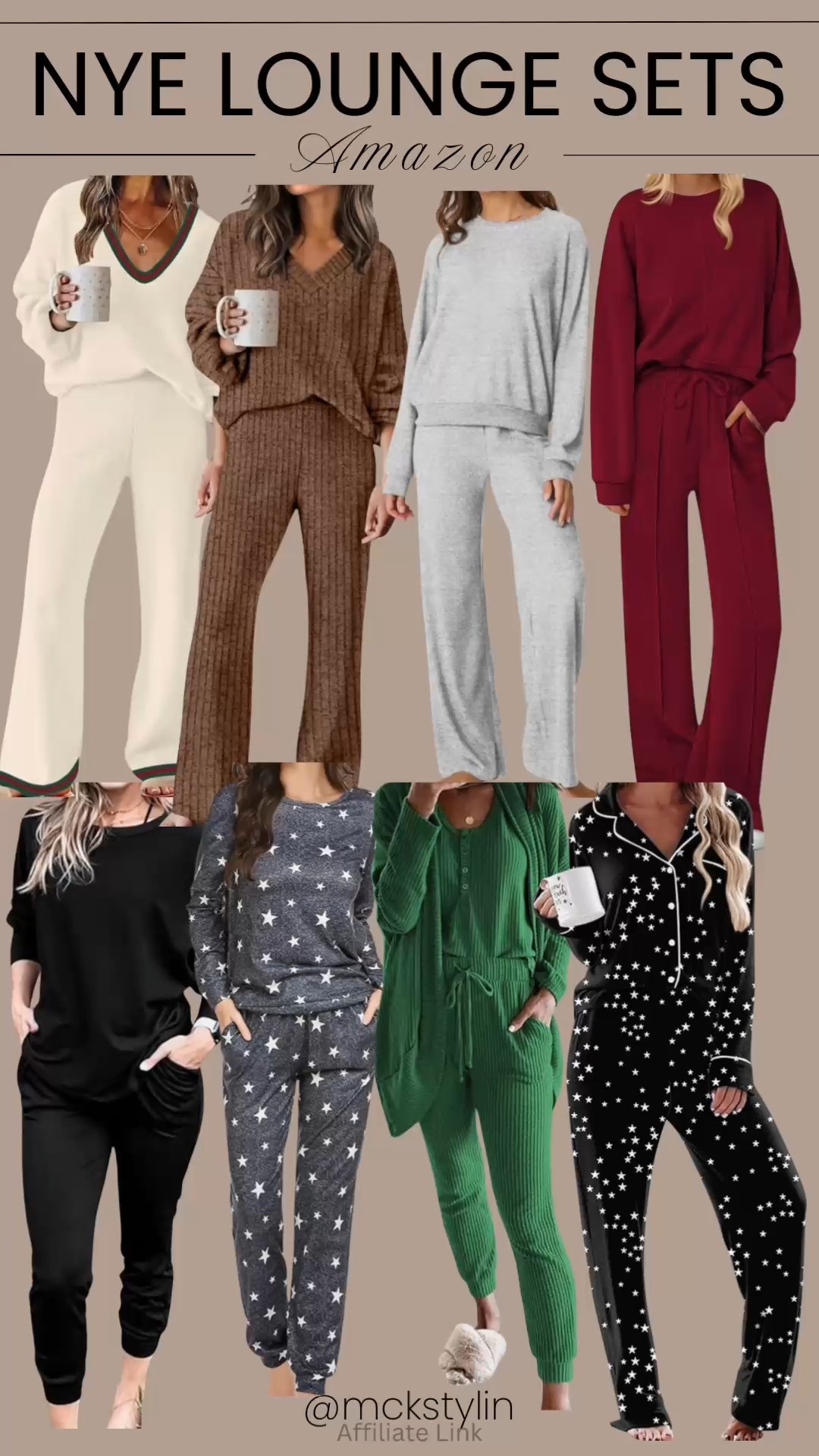 The perfect lounge sets to wear around the house on NYE  

#LTKHoliday #LTKSeasonal #LTKootd