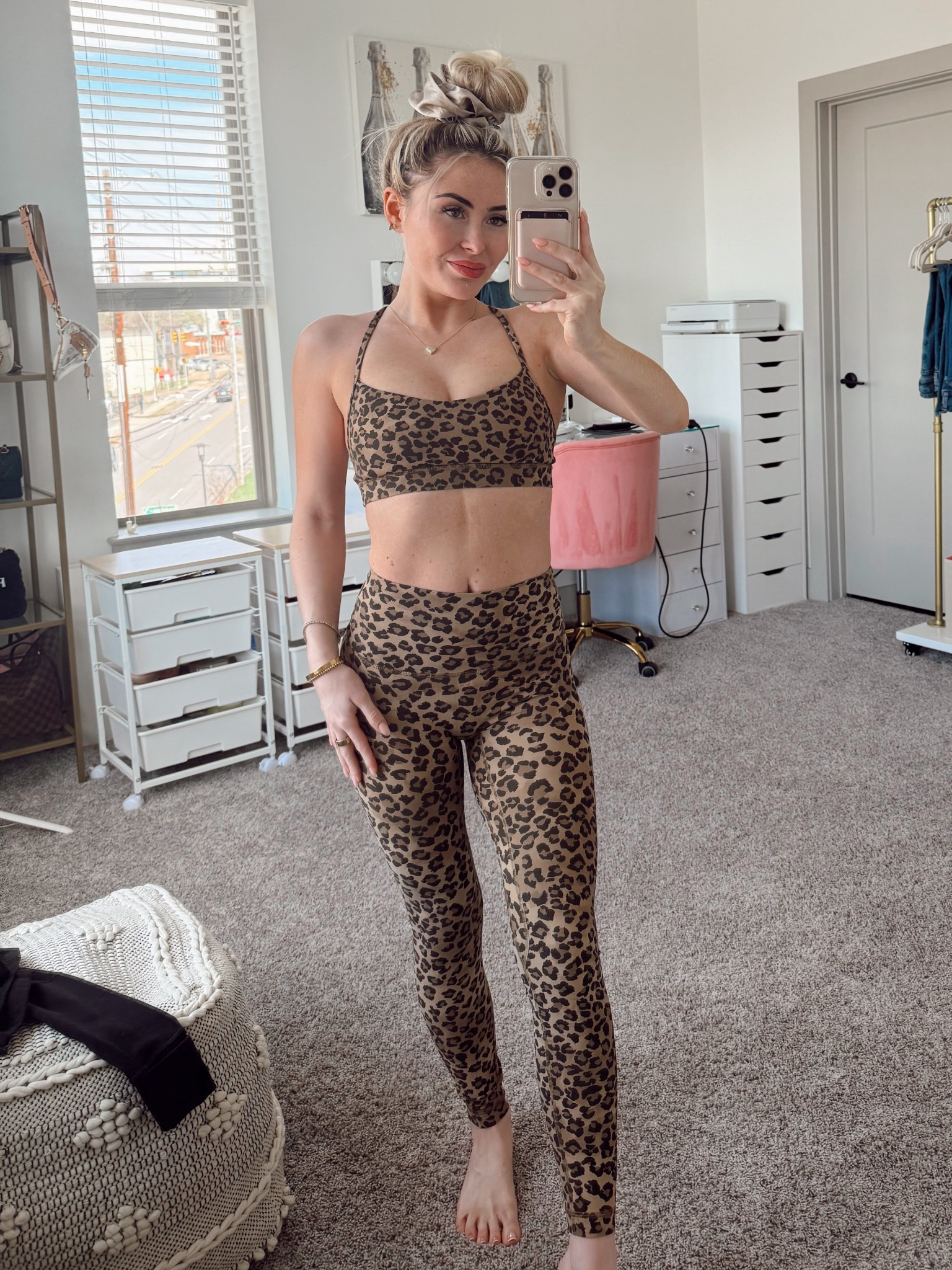 Wearing a size 4 in the bra and 2 in the leggings 🤎🐆

#LTKootd #LTKActive #LTKU