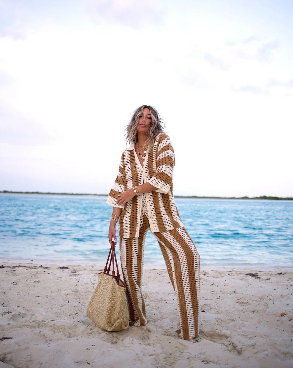 Bradley Crochet Wide Leg Cover Up Pants | VICI