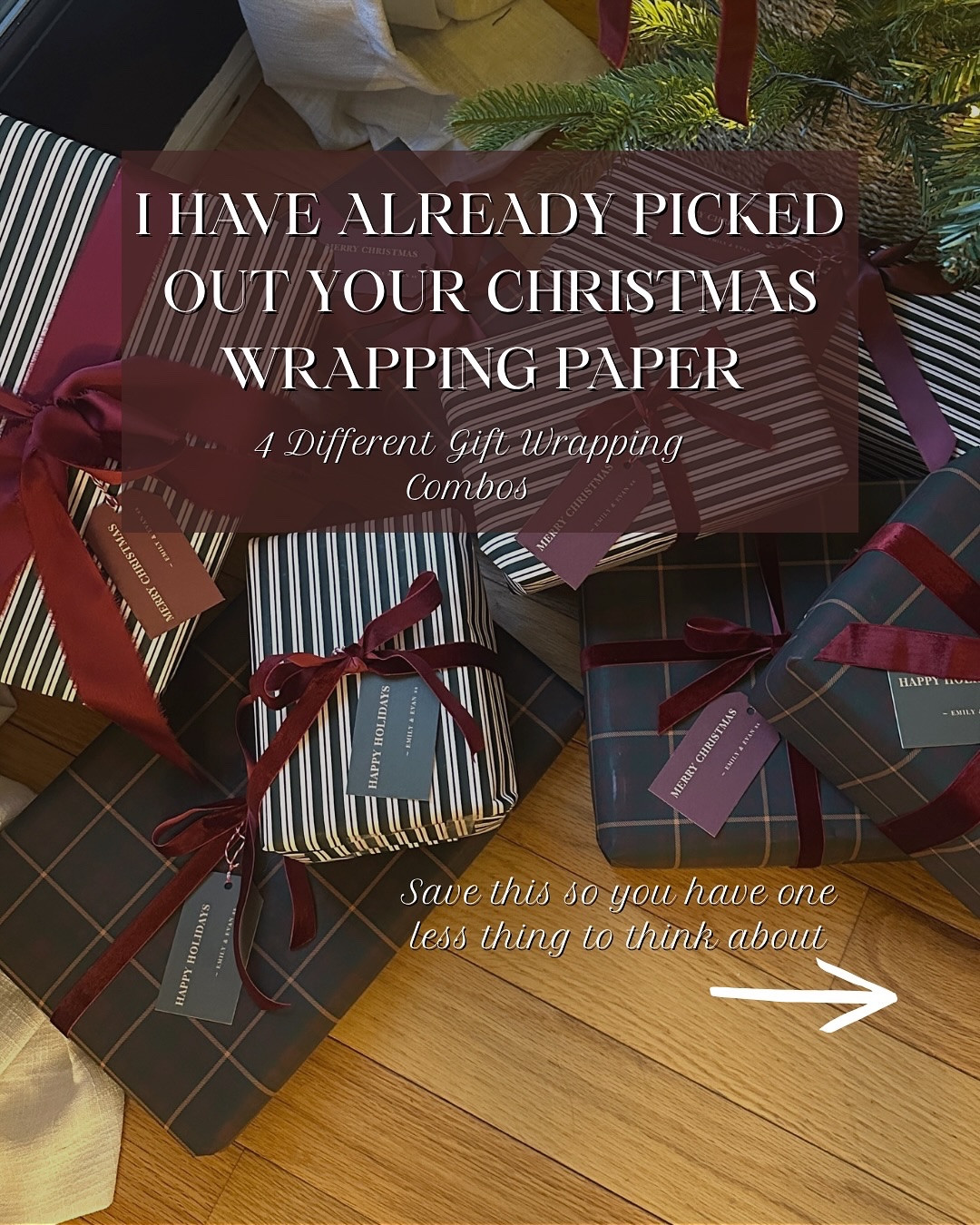 I know it seems crazy BUT it’s time to order your Christmas gift wrapping! This way you get it before it sells out and enjoy how all the gifts look under your tree all season! 

I always say that your Christmas wrapping should be an extension of your decor!

Comment “GIFT WRAPPING” and I will DM you a link to all these options and the all of my gift wrapping favorites!

🌲✨🎅🏼🎁

#christmaswrappingpaper #wrappingpaper #giftwrap #giftwrapping #christmasgiftwrap #ralphlaurenchristmas #traditionalchristmas #whimsicalchristmas