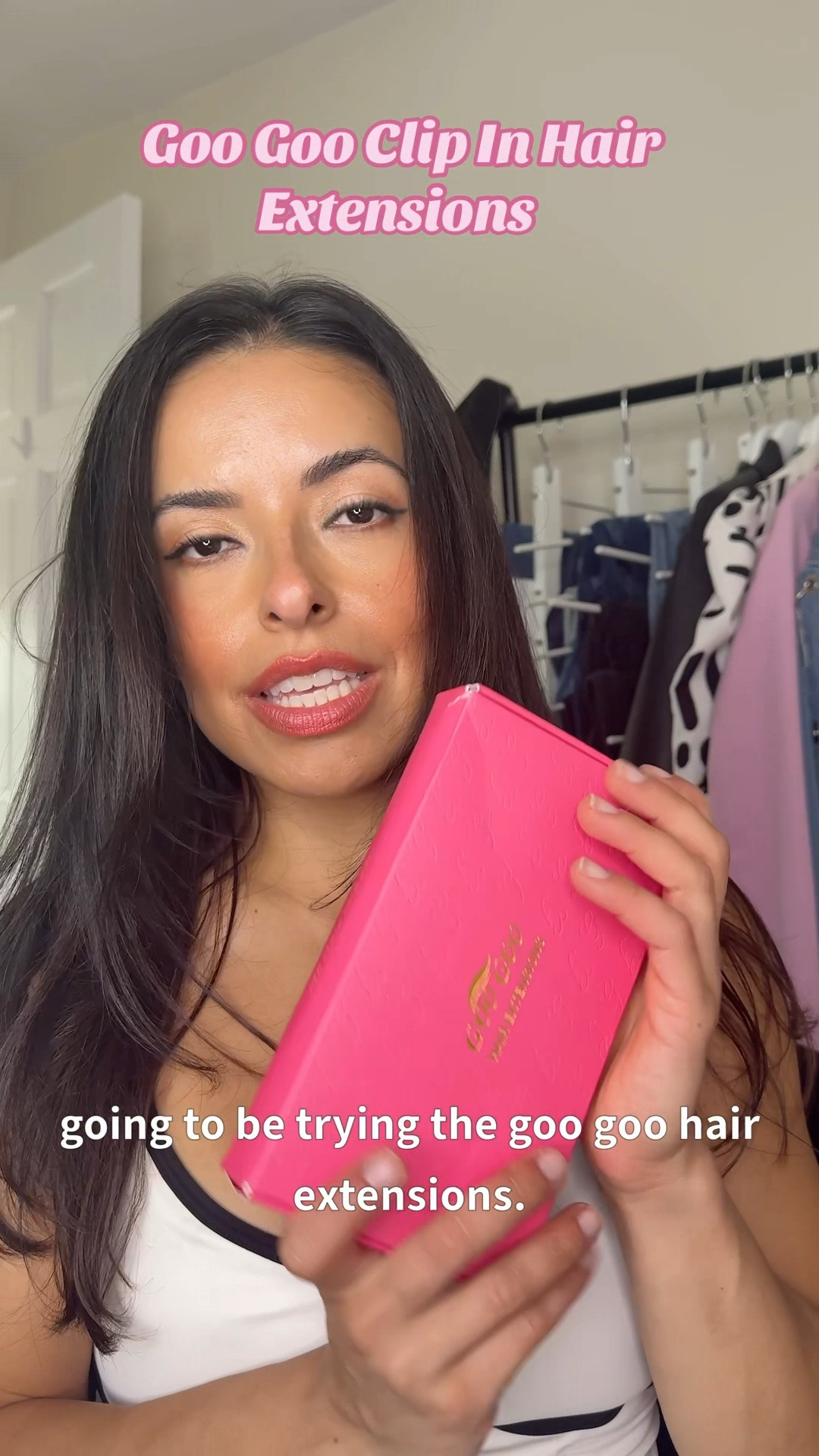 20 inch Goo Goo Hair Extensions in Natural Black from Amazon. #amazonprimeday #amazonprime