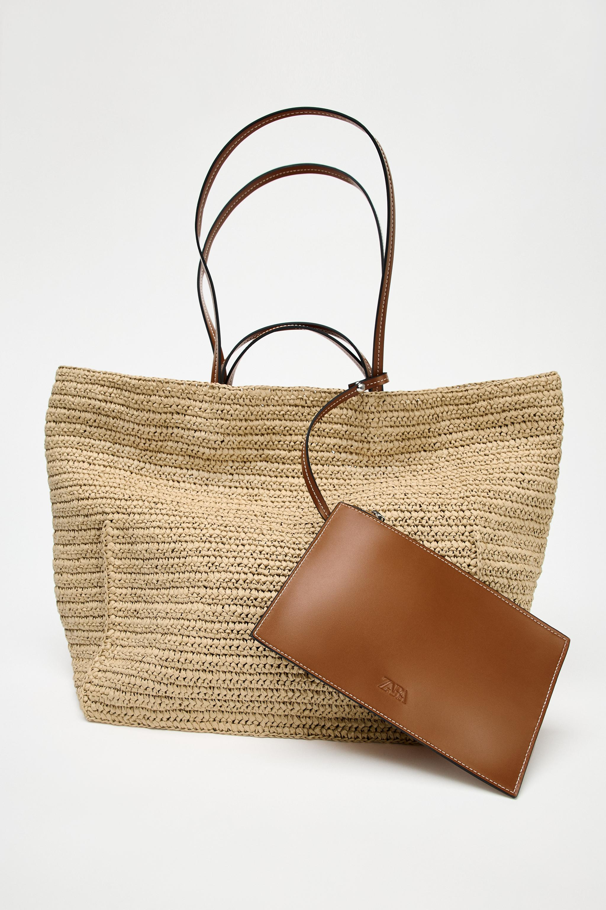 WOVEN TOTE BAG | Zara US