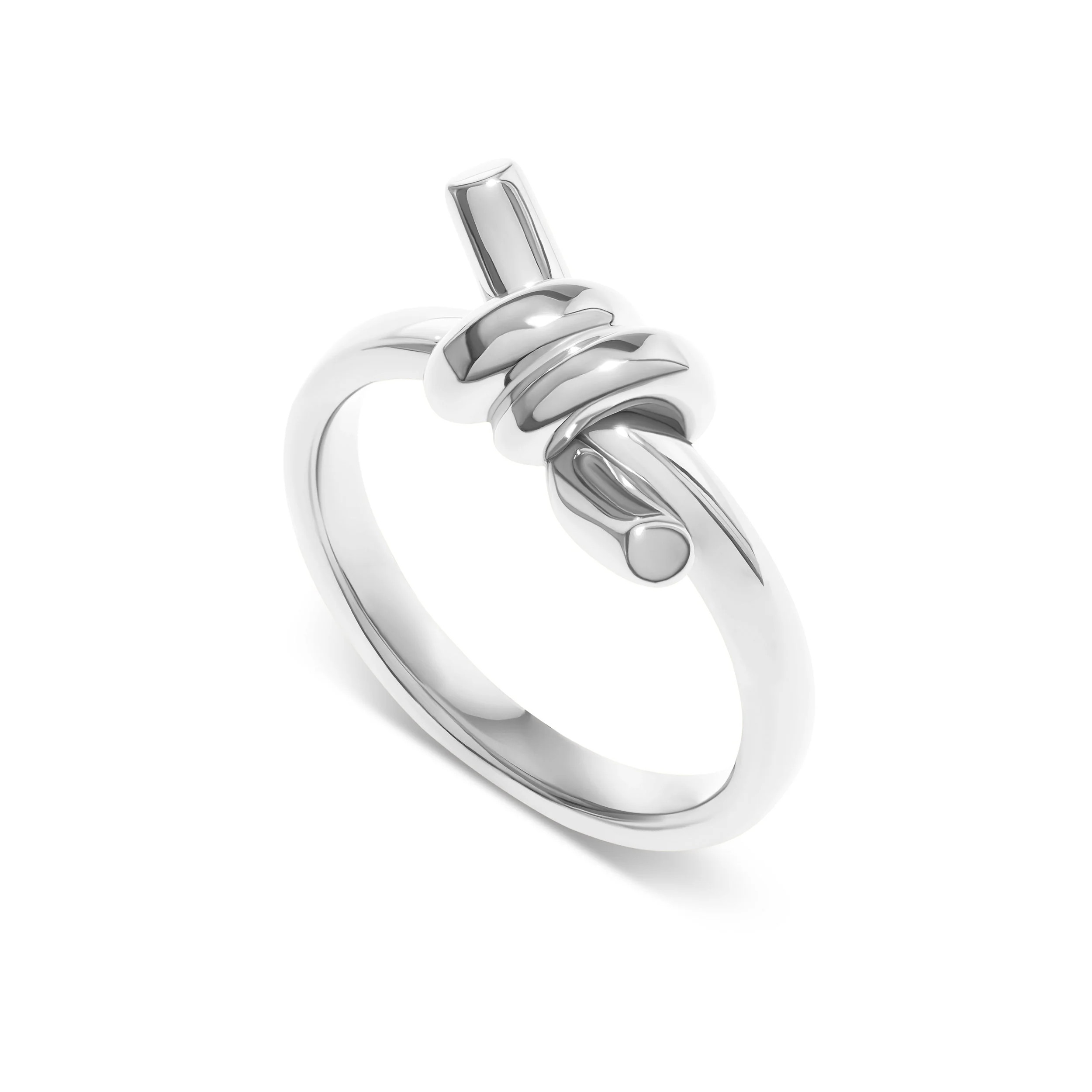 Twisted Knot Ring (Silver) | Abbott Lyon